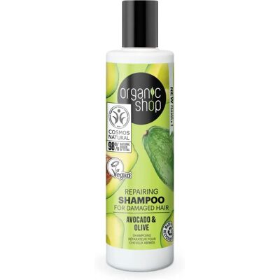 Organic Shop Organic Olive and Orange Flowers Revitalizing Shampoo - 280ml Organic Shop Organic Olive and Orange Flowers Revitalizing Shampoo - 280ml