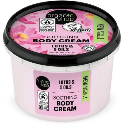 Organic Shop Lotus & 5 Oils Body Cream - Body Cream Organic Shop Lotus & 5 Oils Body Cream - Body Cream
