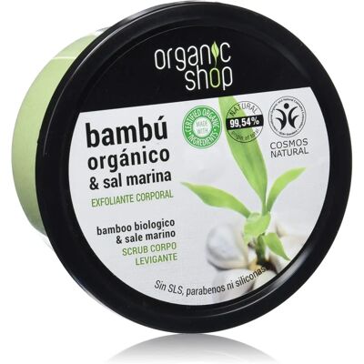 Organic Shop Bambus & Meersalz Körperpeeling Organic Shop Bambus & Meersalz Körperpeeling