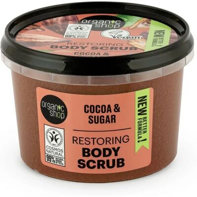 Organic Shop Body Scrub Cocoa & Sugar - Body Scrub Organic Shop Body Scrub Cocoa & Sugar - Body Scrub