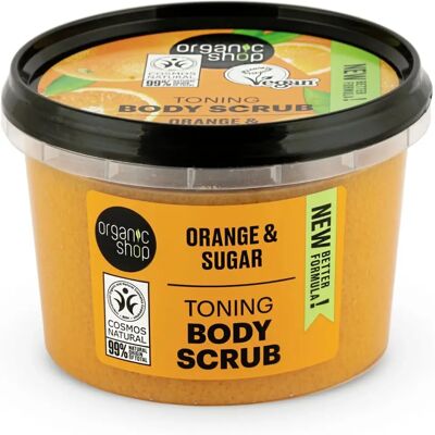 Organic Shop Orange & Sugar Body Scrub - Body Type Organic Shop Orange & Sugar Body Scrub - Body Type