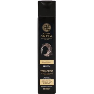 Natura Siberica Beluga Shampoo - Hiusten kasvun aktivaattori miehille 250ml Natura Siberica Beluga Shampoo - Hiusten kasvun aktivaattori miehille 250ml