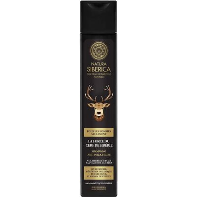 Shampoing Anti-Pelliculaire La Force du Cerf - Natura Siberica - Publicité Shampoing Anti-Pelliculaire La Force du Cerf - Natura Siberica - Publicité