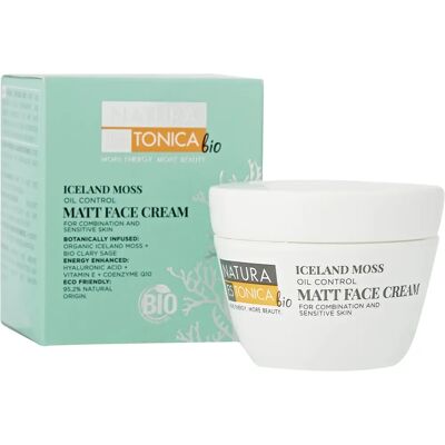 Natura Estonica - Iceland Moss Mattifying Cream - 50 ml - Kasvojenkoutelutuote Natura Estonica - Iceland Moss Mattifying Cream - 50 ml - Kasvojenkoutelutuote