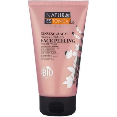 Natura Estonica Ginseng & Acai Gesichtspeeling - Gesichtsexfoliant Natura Estonica Ginseng & Acai Gesichtspeeling - Gesichtsexfoliant