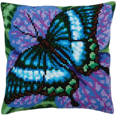 ART - Volatisches Türkis Kreuzstichkissen - kit de broderie ART - Volatisches Türkis Kreuzstichkissen - kit de broderie