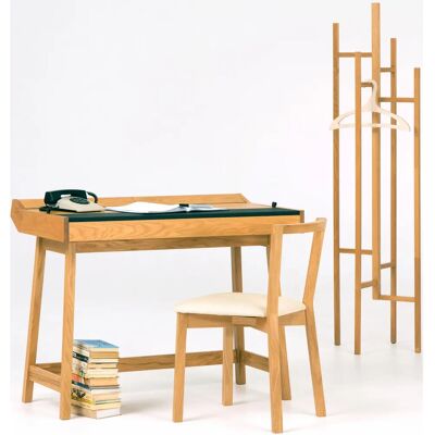 WOODMAN Brompton Schreibtisch - Skandinavisches Design & Nachhaltiges Eiche WOODMAN Brompton Schreibtisch - Skandinavisches Design & Nachhaltiges Eiche