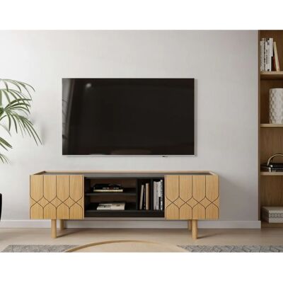 Woodman Porto Schwarzes Sideboard - Sideboard Woodman Porto Schwarzes Sideboard - Sideboard