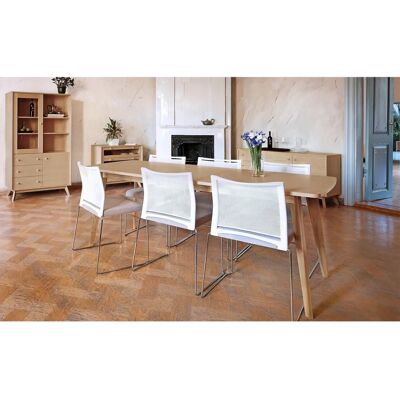 WOODMAN Kensal Ausziehbarer Esstisch - Skandinavisches Design WOODMAN Kensal Ausziehbarer Esstisch - Skandinavisches Design