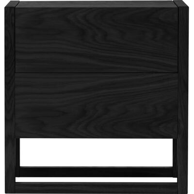 WOODMAN New Est Armoire à Bar Compacte Noire - Publicité WOODMAN New Est Armoire à Bar Compacte Noire - Publicité