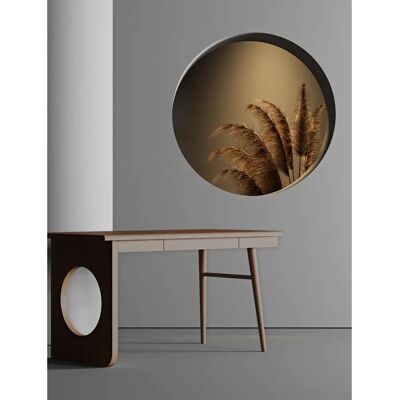WOODMAN Bau Schreibtisch Walnuss - 140cm x 75cm x 70cm - Schreibtisch WOODMAN Bau Schreibtisch Walnuss - 140cm x 75cm x 70cm - Schreibtisch