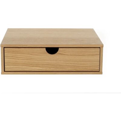 WOODMAN Nachttisch - Eiche - 1 Schublade - 40x30x15 cm - Nachttisch WOODMAN Nachttisch - Eiche - 1 Schublade - 40x30x15 cm - Nachttisch