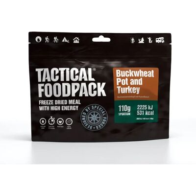 Tactical Foodpack - Buchweizen und Truthahn - Überlebensnahrung Tactical Foodpack - Buchweizen und Truthahn - Überlebensnahrung