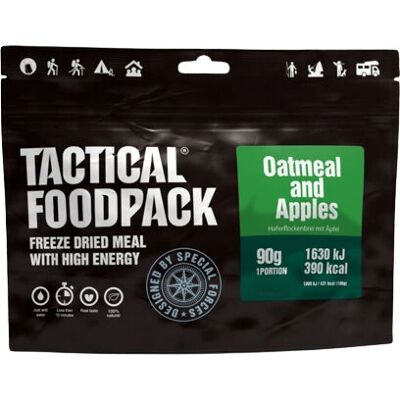 Tactical Foodpack Flocons d'Avoine et Pommes - Ingrédients Naturels - Publicité Tactical Foodpack Flocons d'Avoine et Pommes - Ingrédients Naturels - Publicité