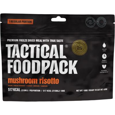 Tactical Foodpack - Mushroom Risotto - 100 g - Risotto mix Tactical Foodpack - Mushroom Risotto - 100 g - Risotto mix