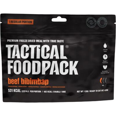 Tactical Foodpack - Beef Bibimbap - 120 g - Måltid Tactical Foodpack - Beef Bibimbap - 120 g - Måltid