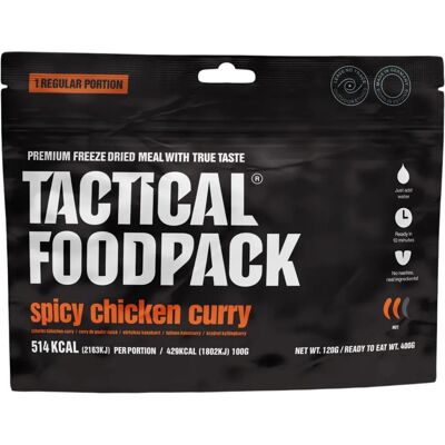 Tactical Foodpack Hähnchen Curry - Würzige Instantmischung 120g Tactical Foodpack Hähnchen Curry - Würzige Instantmischung 120g