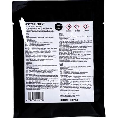 Tactical Foodpack - Heater Element - Värmeelement Tactical Foodpack - Heater Element - Värmeelement