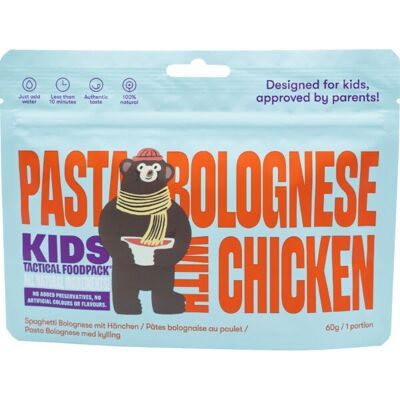 Tactical Foodpack - Pasta Bolognese with Chicken - Kids - 60 g - Ready meal Tactical Foodpack - Pasta Bolognese with Chicken - Kids - 60 g - Ready meal