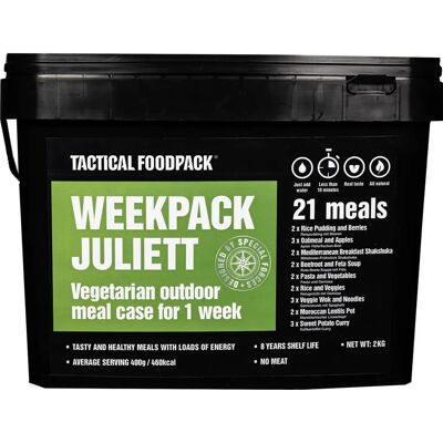 Tactical Foodpack Wochenpack Juliett - Schwarz - Lebensmittelpaket Tactical Foodpack Wochenpack Juliett - Schwarz - Lebensmittelpaket