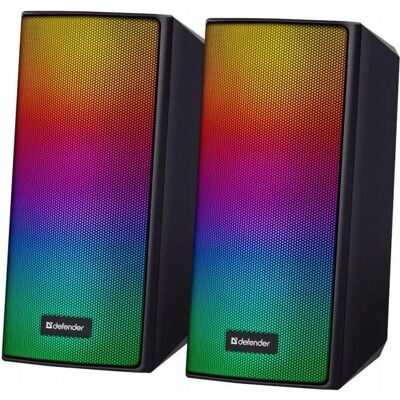 Defender Spitfire 2.0 6W RGB PC-Lautsprecher - Lautsprecher Defender Spitfire 2.0 6W RGB PC-Lautsprecher - Lautsprecher