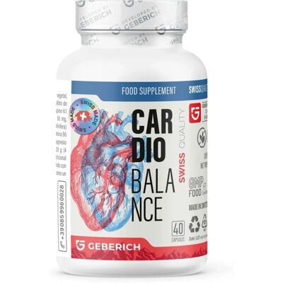 Geberich Cardiobalance - Wsparcie serca - 40 kapsułek Geberich Cardiobalance - Wsparcie serca - 40 kapsułek