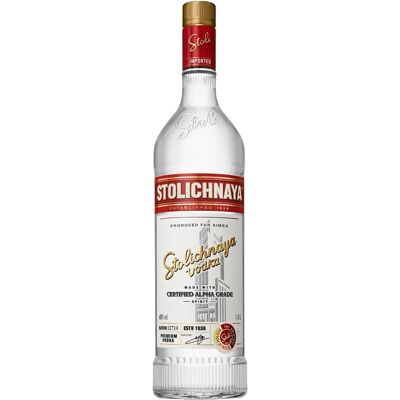 Vodka Rossa Stolichnaya 80° Anniversario 0,7L Vodka Rossa Stolichnaya 80° Anniversario 0,7L