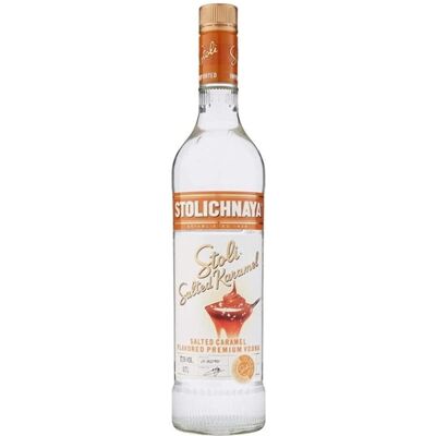 Stolichnaya Salted Karamel Vodka - 70cl - Salted Caramel Flavored Vodka Stolichnaya Salted Karamel Vodka - 70cl - Salted Caramel Flavored Vodka