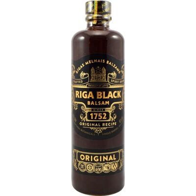 Riga Balzams Riga Black Balsam 1752 Kräuterlikör - Spirituosen Riga Balzams Riga Black Balsam 1752 Kräuterlikör - Spirituosen