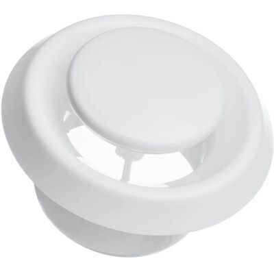 Europlast VD100 - Luftventil Diffusor - Weiß - Luftstromregler Europlast VD100 - Luftventil Diffusor - Weiß - Luftstromregler