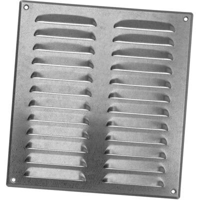 Europlast MR2628Zn - Grille de ventilation en métal galvanisé avec moustiquaire - Publicité Europlast MR2628Zn - Grille de ventilation en métal galvanisé avec moustiquaire - Publicité