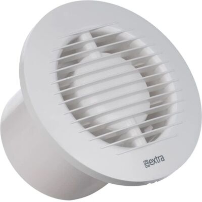 Europlast - Ø100mm Round Front - With Timer - Extractor Fan Europlast - Ø100mm Round Front - With Timer - Extractor Fan