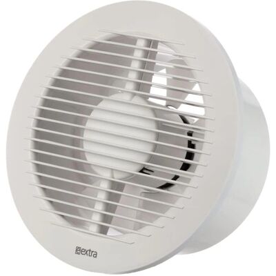 EUROPLAST - Ø150mm 6 - White - 150mm - Extractor Fan EUROPLAST - Ø150mm 6 - White - 150mm - Extractor Fan