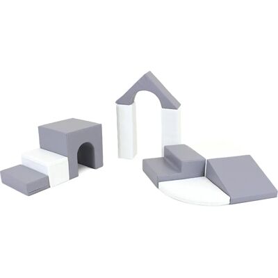 IGLU Multifunktionales Spielset - Kreativ Grau/Weiß - Lernspaß IGLU Multifunktionales Spielset - Kreativ Grau/Weiß - Lernspaß
