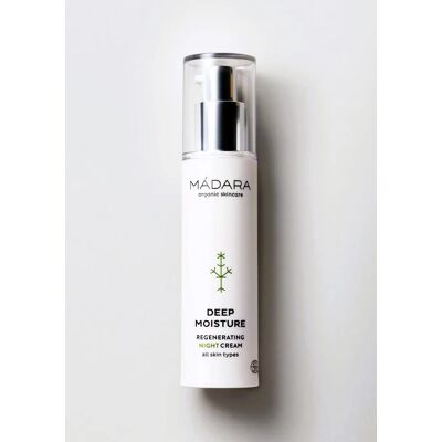 Crema Notte Idratante Profonda Mádara - Per Tutti i Tipi di Pelle Crema Notte Idratante Profonda Mádara - Per Tutti i Tipi di Pelle