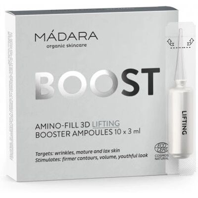 Mádara Amino-Fill 3D 3ml x 10 piezas - Ampollas faciales Mádara Amino-Fill 3D 3ml x 10 piezas - Ampollas faciales