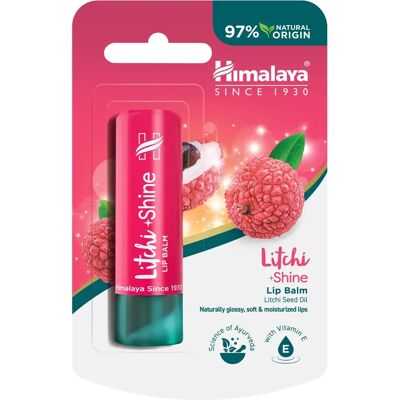 Baume à lèvres à la lychee Himalaya Herbals - Hydratant naturel, Lèvres sensibles - Publicité Baume à lèvres à la lychee Himalaya Herbals - Hydratant naturel, Lèvres sensibles - Publicité