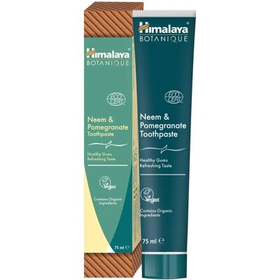 Himalaya Herbals Neem & Granatapfel Zahnpasta - Ecocert 75ml Himalaya Herbals Neem & Granatapfel Zahnpasta - Ecocert 75ml