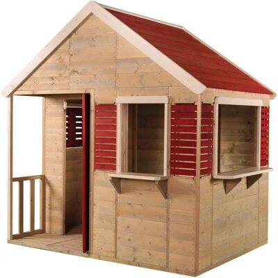 Wendi Toys Krokodil Beiges Spielhaus - Gartenhaus für Kinder 3-7 Jahre Wendi Toys Krokodil Beiges Spielhaus - Gartenhaus für Kinder 3-7 Jahre