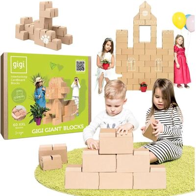 Gigi Bloks XXL - 60 pièces de construction créative - Publicité Gigi Bloks XXL - 60 pièces de construction créative - Publicité