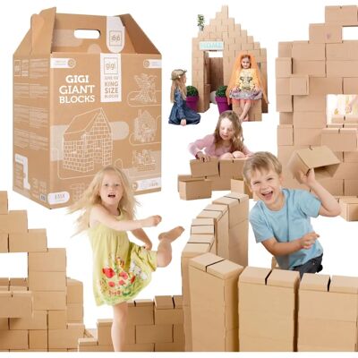 GIGI Bloks XXL Mega Pappbauklötze 200 - Bausteine GIGI Bloks XXL Mega Pappbauklötze 200 - Bausteine