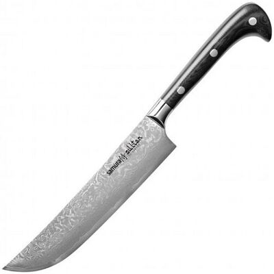Samura Sultan Damaststahl Kochmesser - Damaststahl, 16cm, Ausgewogen, G-10 Griff Samura Sultan Damaststahl Kochmesser - Damaststahl, 16cm, Ausgewogen, G-10 Griff