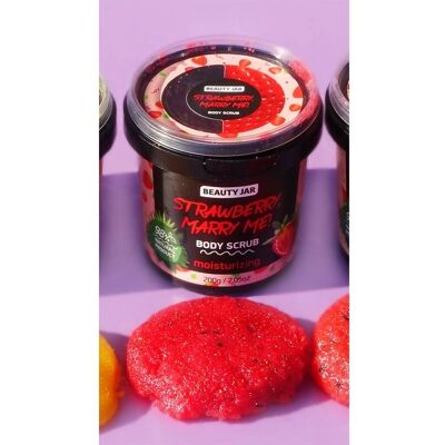 Beauty Jar Strawberry, Marry Me! Scrub corporal - Scrub corporal Beauty Jar Strawberry, Marry Me! Scrub corporal - Scrub corporal