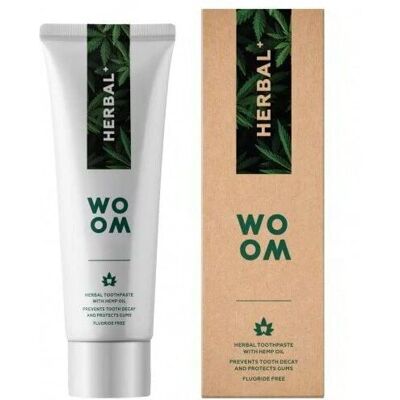 WOOM Herbal+ Zahnpasta - Kräuter, 75ml WOOM Herbal+ Zahnpasta - Kräuter, 75ml