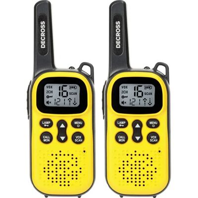 Bärbar radio PNI Decross DC43 - 446MHz, 0.5W, 16 kanaler Bärbar radio PNI Decross DC43 - 446MHz, 0.5W, 16 kanaler
