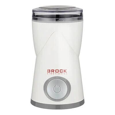 Brock Electronics CG 3050 - Blanc - Moulin à café - Publicité Brock Electronics CG 3050 - Blanc - Moulin à café - Publicité