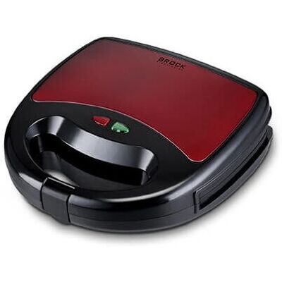 Brock SGM2002RD - Schwarz, Rot - Kontaktgrill Brock SGM2002RD - Schwarz, Rot - Kontaktgrill