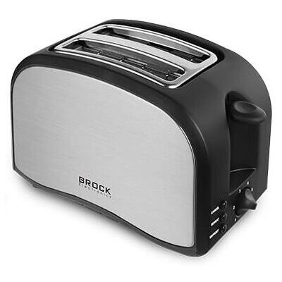 Brock BT1003SS - Noir, Acier inoxydable - Grille-pain - Publicité Brock BT1003SS - Noir, Acier inoxydable - Grille-pain - Publicité