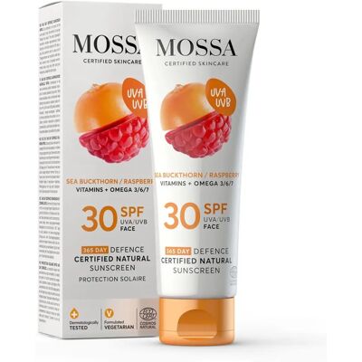 Mossa Sonnenschutz SPF 30 - Natürliche Sonnencreme - 50ml Mossa Sonnenschutz SPF 30 - Natürliche Sonnencreme - 50ml