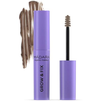 Mádara Grow & Fix Eyebrow Gel - Smoky Blonde - 4.25 ml Mádara Grow & Fix Eyebrow Gel - Smoky Blonde - 4.25 ml
